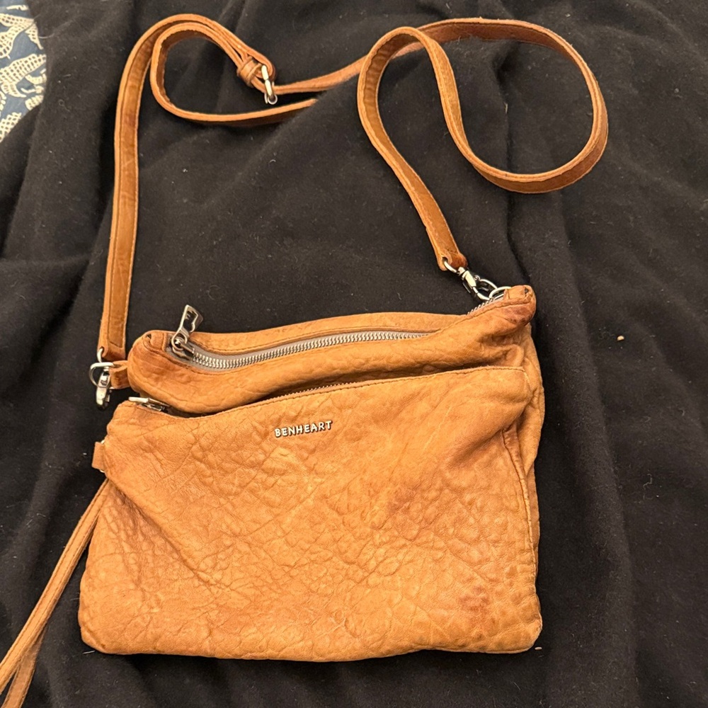 Benheart Leather Crossbody Bag
